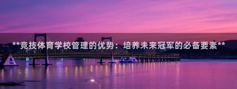 必一运动体：**竞技体育学校管理的优势：培养未来冠军的必备要