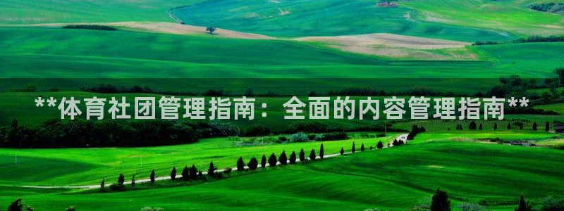 必一体育验证码：**体育社团管理指南：全面的内容管理指南**